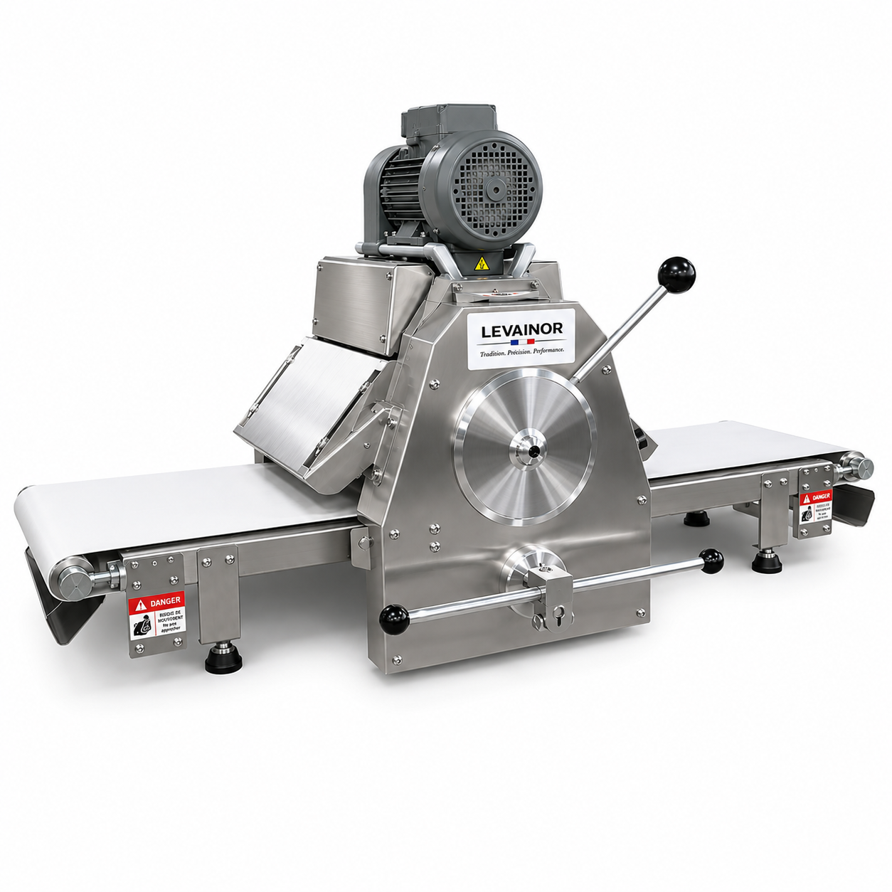Laminoir 380 inox professionnel - matériau inox alimentaire - Levainor