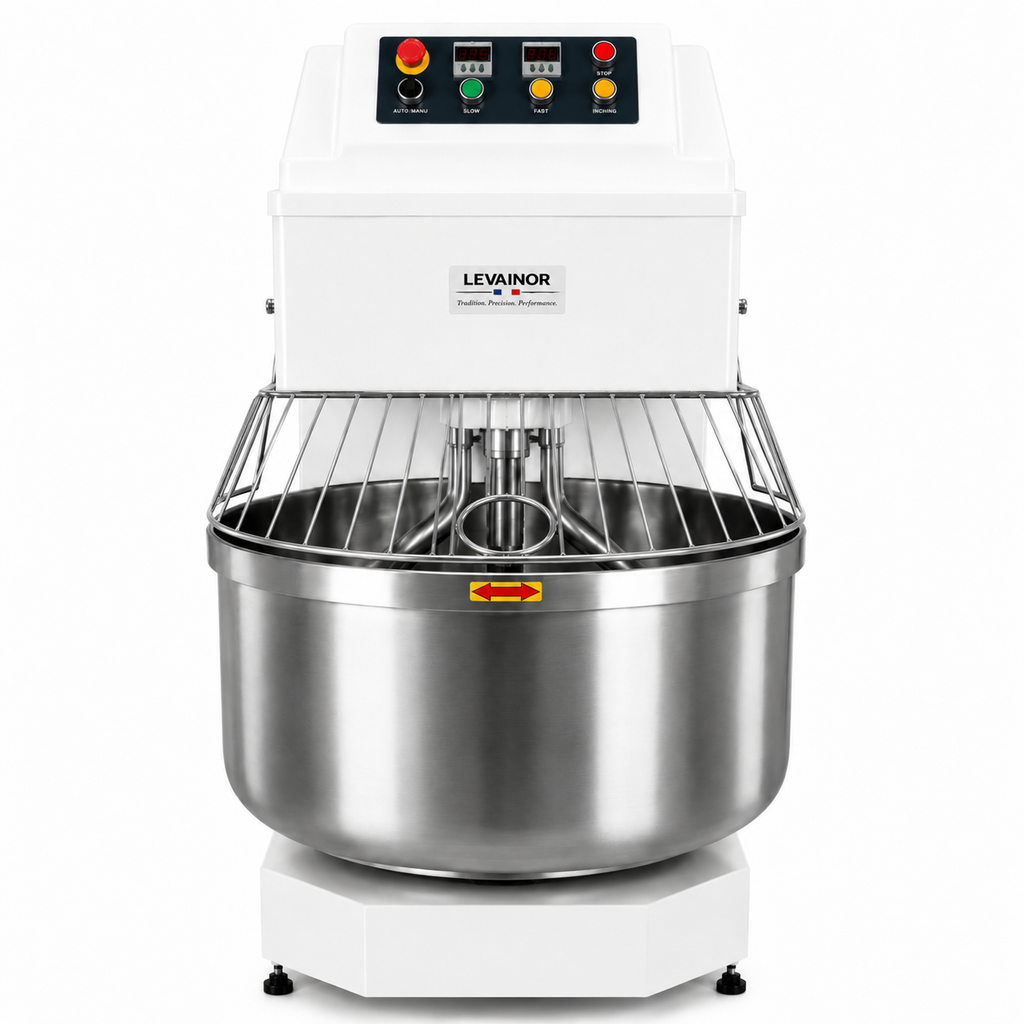 Pétrin Spirale Professionnel 200L Blanc – Levainor