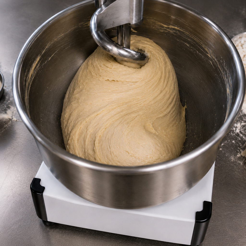 Pétrin Spirale Professionnel 30L – Levainor Blanc