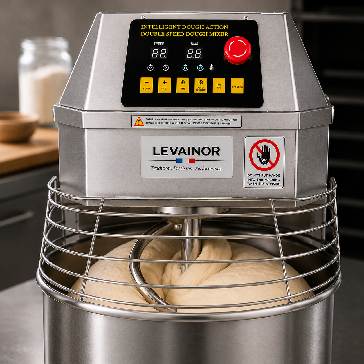 Professional Spiral Mixer 30L – Levainor